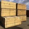 Green Treated Softwood Garden Sleepers UC3/PEFC - 95x195x2400mm – Pack of 50